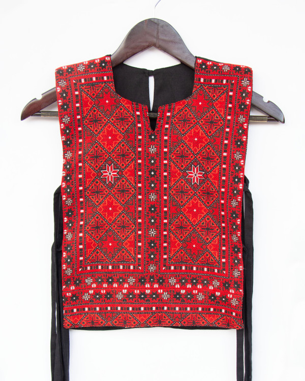 وست زنانه طرح سوزندوزی مدل میناب Vest Zanane Minab Zimacrafts