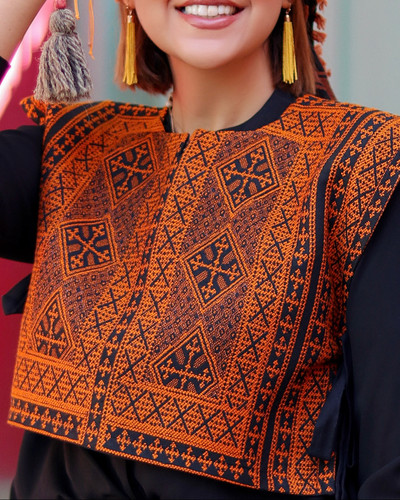 وست زنانه طرح سوزندوزی مدل پرین Vest Zanane Parin Zimacrafts