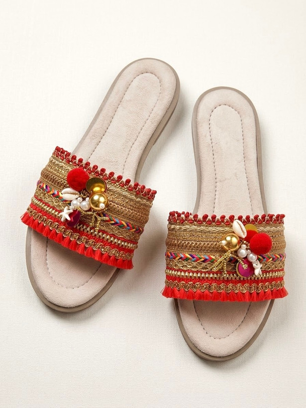 صندل زنانه سوزندوزی روشنا